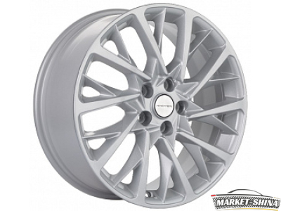 Khomen KHW1804 (Audi A4/A6) 7.5 x 18 5*112 Et:39 Dia:66.6 F-Silver-FP