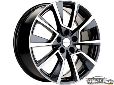 Khomen KHW1802 (Chery Tiggo) 7 x 18 5*108 Et:40 Dia:60.1 Black-FP