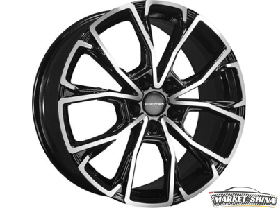 Khomen KHW1907 (Mitsubishi) 7.5 x 19 5*114.3 Et:40 Dia:67.1 Black-FP