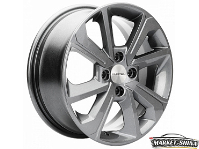 Khomen KHW1501 (Lada Granta) 6 x 15 4*98 Et:36 Dia:58.6 Black