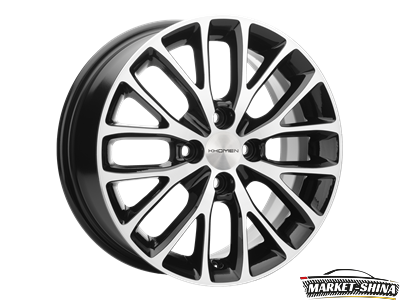 Khomen 1506 6 x 15 4*100 Et:46 Dia:54.1 F-Silver