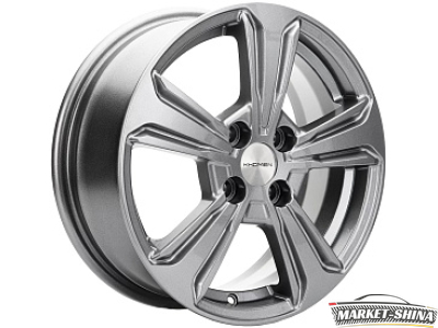 Khomen KHW1502 (Rio/Solaris) 6 x 15 4*100 Et:46 Dia:54.1 Black