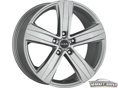 MAK Stone 5 3 6.5 x 15 5*160 Et:58 Dia:65.1 Silver