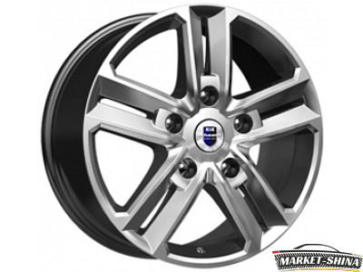 K&K Backfire (КС763) 8 x 18 5*114.3 Et:45 Dia:67.1 Алмаз черный