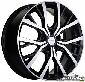 Khomen 1806 7 x 18 5*114.3 Et:50 Dia:54.1 Black-FP