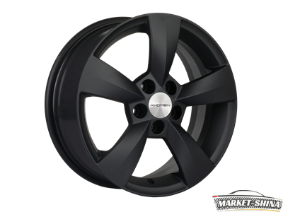 Khomen 1504 6 x 15 5*100 Et:38 Dia:57.1 BLACK MATT