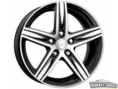 K&K Андорра (КС496) 6 x 15 5*114.3 Et:39 Dia:60.1 Алмаз черный