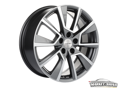 Khomen KHW1802 (Karoq) 7 x 18 5*112 Et:45 Dia:57.1 Gray-FP