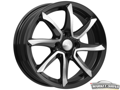 Скад Осака 6 x 15 4*100 Et:46 Dia:54.1 Алмаз