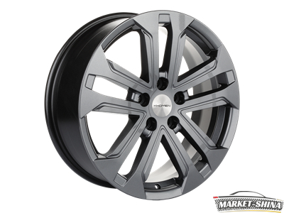 Khomen 1803 7 x 18 5*114.3 Et:37 Dia:66.6 Gray