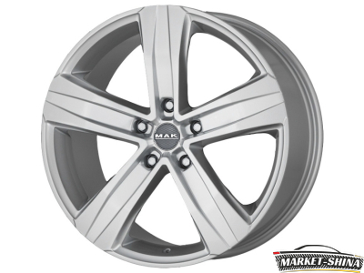 MAK Stone 5 7.5 x 18 5*114.3 Et:38 Dia:66.1 Silver