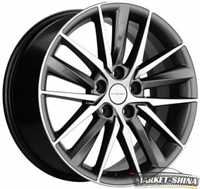 Khomen 1807 8 x 18 5*114.3 Et:50 Dia:60.1 Gray-FP