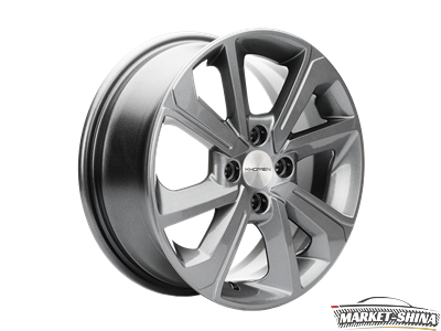 Khomen KHW1501 (XRay) 6 x 15 4*100 Et:37 Dia:60.1 Gray