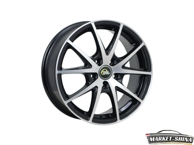 CROSS STREET CR-17 6 x 15 4*100 Et:40 Dia:60.1 Black